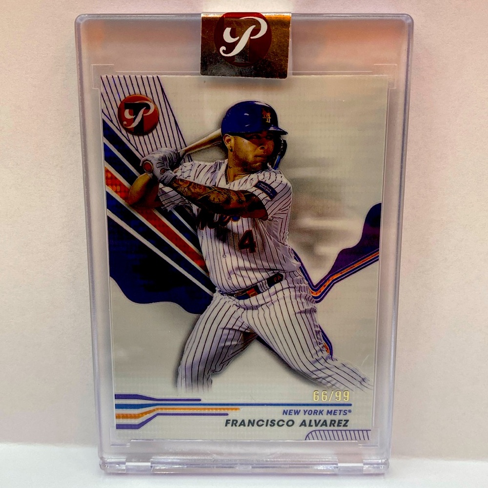 2024 Topps Pristine Francisco Alvarez Encased Purple Refractor 66/99 (MISC12)